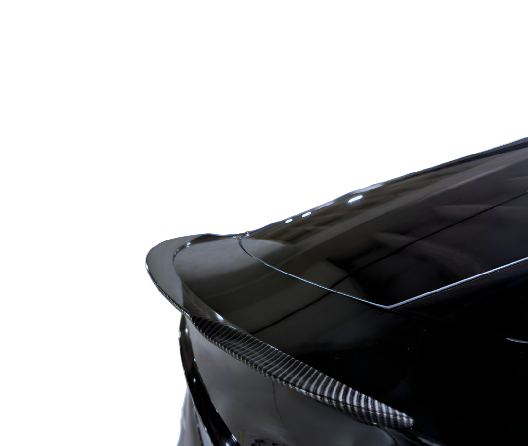 2026 Model Y Juniper - Glossy Carbon Fiber Spoiler